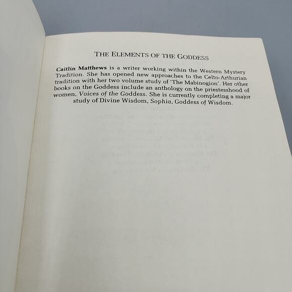 The Elements of the Goddess Paperback, by Caitlin Matthews - Picture 7 of 15